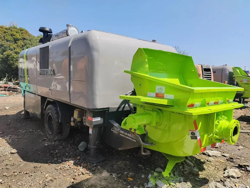 Used ZOOMLION HBT80.16.199RSU Trailer Pump