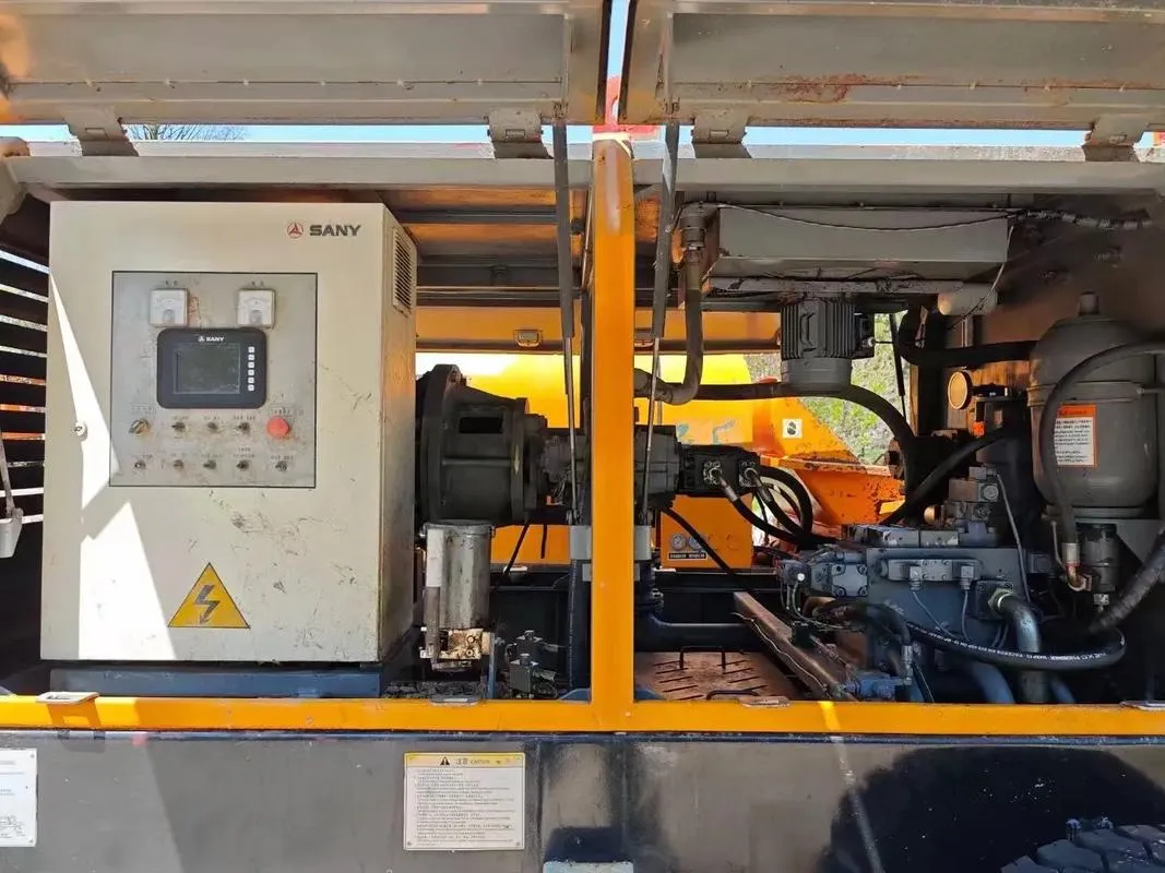 Used SANY HBT60C-8A-3D Trailer Pump2