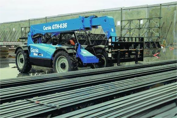 Used Genie GTH-636 Telehandler0