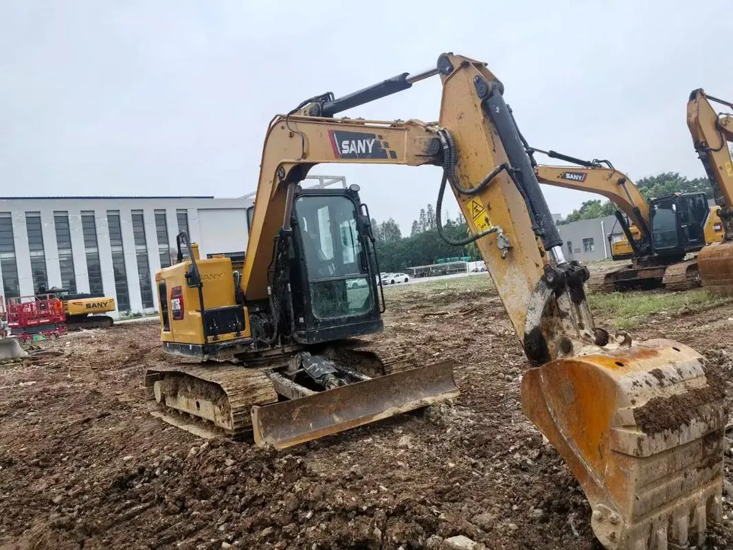 Used SANY SY75 Mini Excavator0