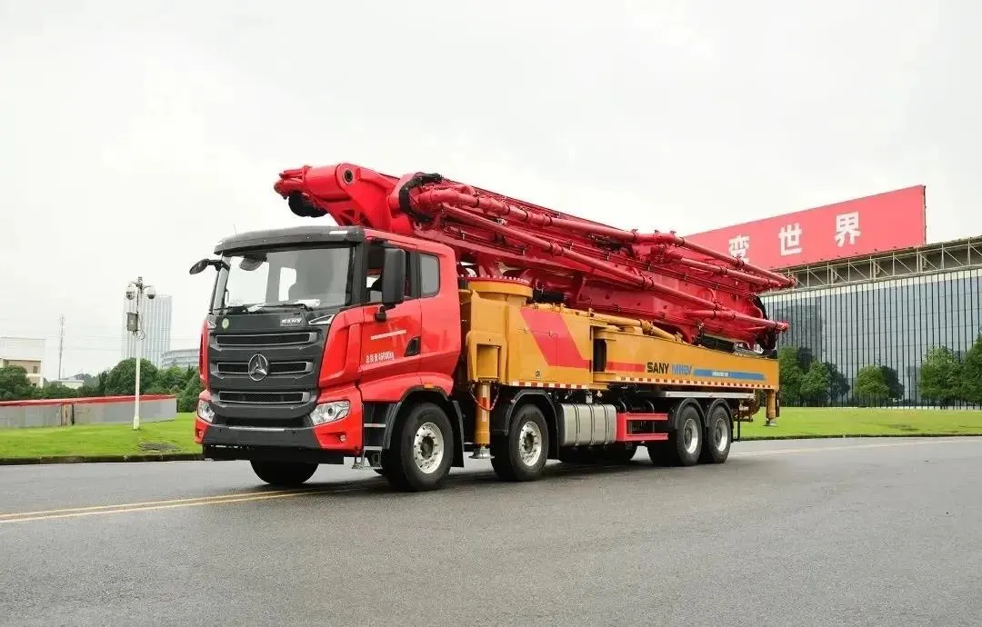 Used SANY SYG5521THB-670S Truck-Mounted Concrete Pump0