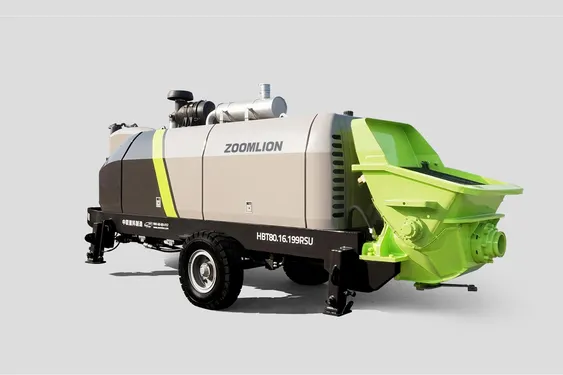 Used ZOOMLION HBT80.16.199RSU Trailer Pump0