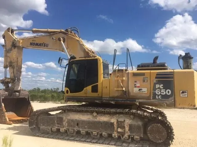 Used KOMATSU PC650LC-8 Large Excavator