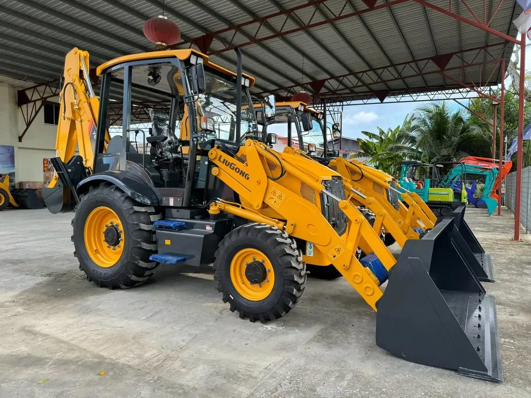 Used LIUGONG CLG766A Backhoe Loader1