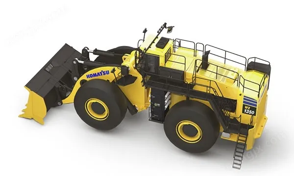 Used Komatsu WE1350 Mining Wheel Loader0