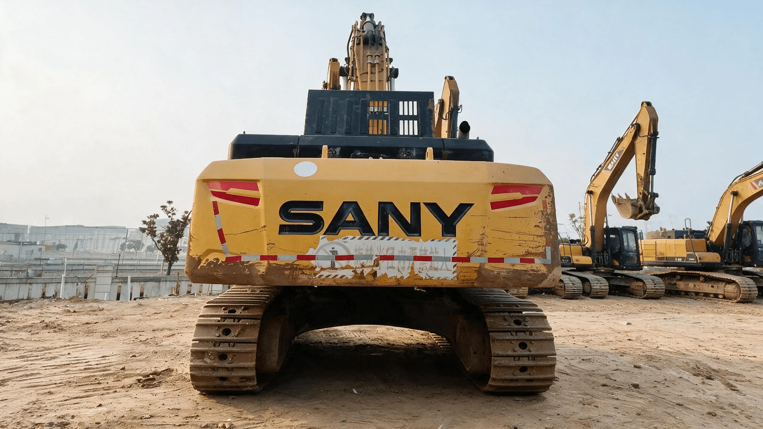 Used SANY SY485H-S Large Excavator0