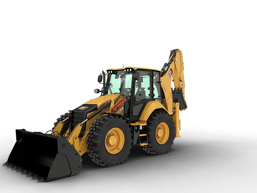 Used CAT 444F Backhoe Loader1