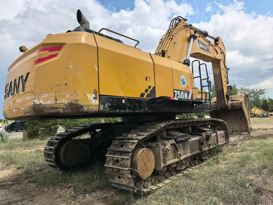 Used SANY SY750H Large Excavator0