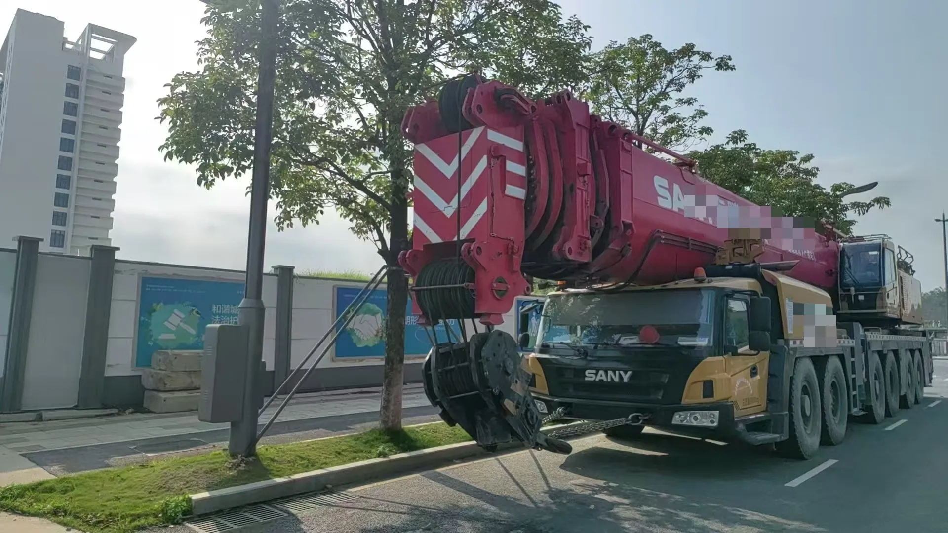 SANY SAC4500T Mobile Crane1