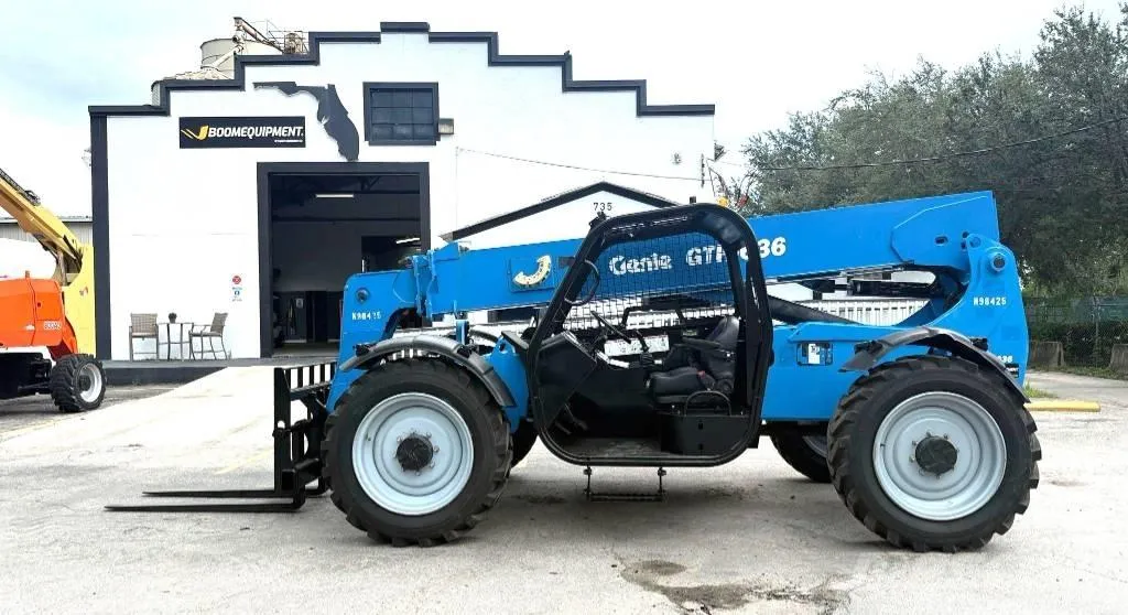 Used Genie GTH-636 Telehandler1
