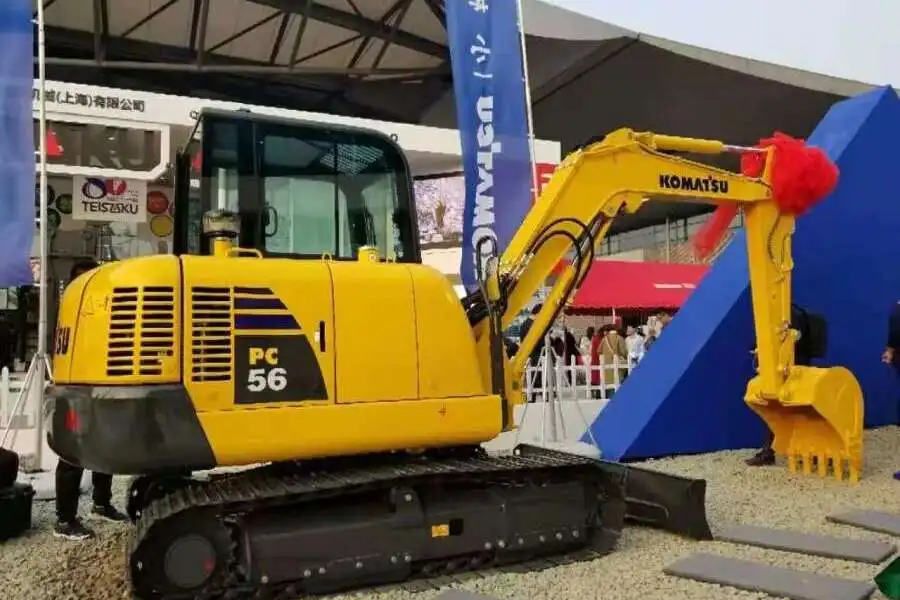 Used KOMATSU PC56-7 Mini Excavator3