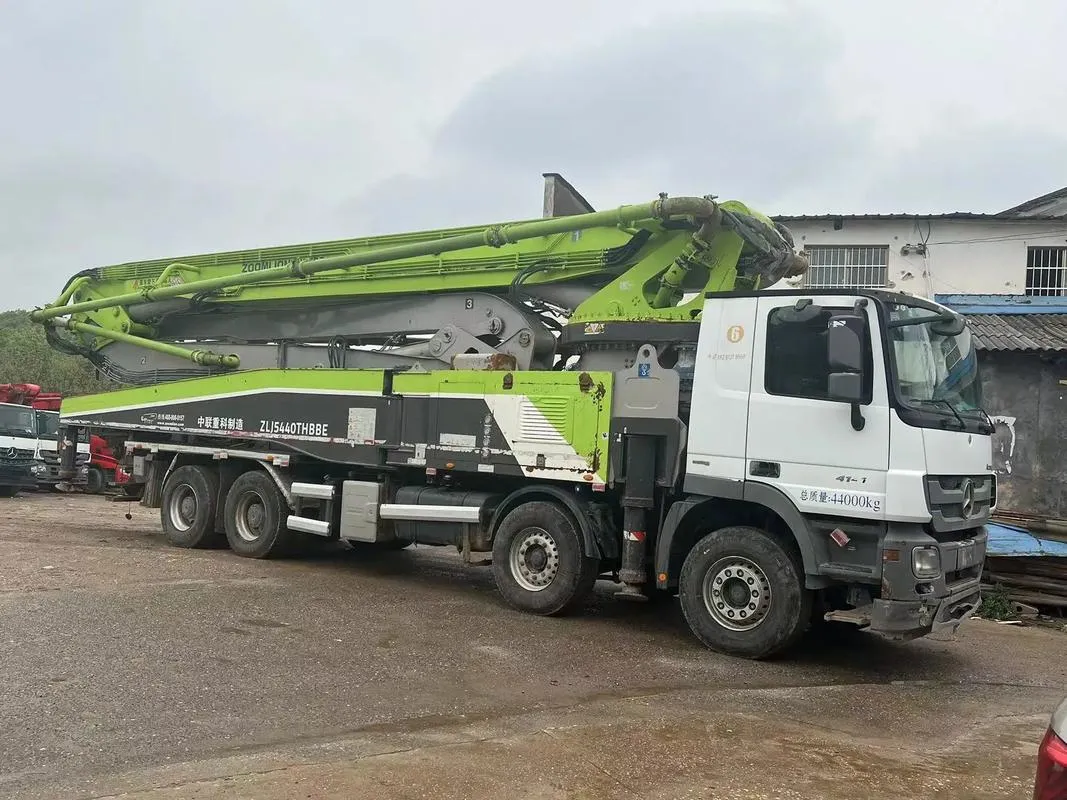 Used ZOOMLION 54M Truck-Mounted Concrete Pump