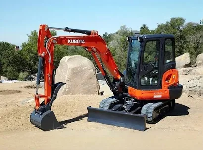 Used KUBOTA KX040-4 Mini Excavator0