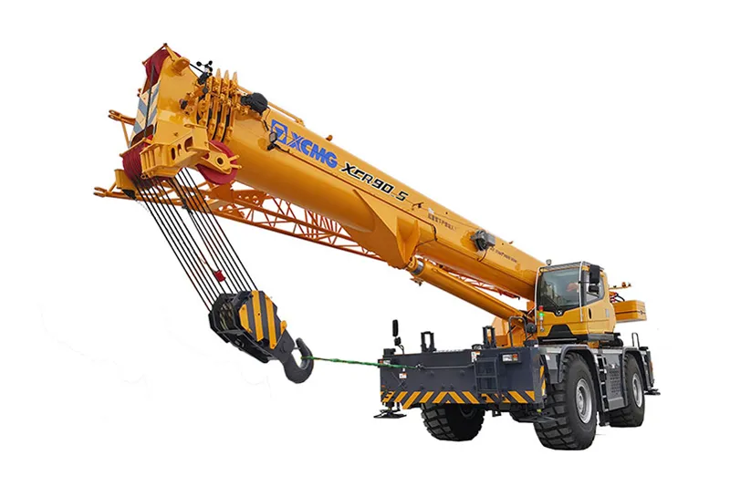 Used XCMG XCR90_E Rough-Terrain Crane2