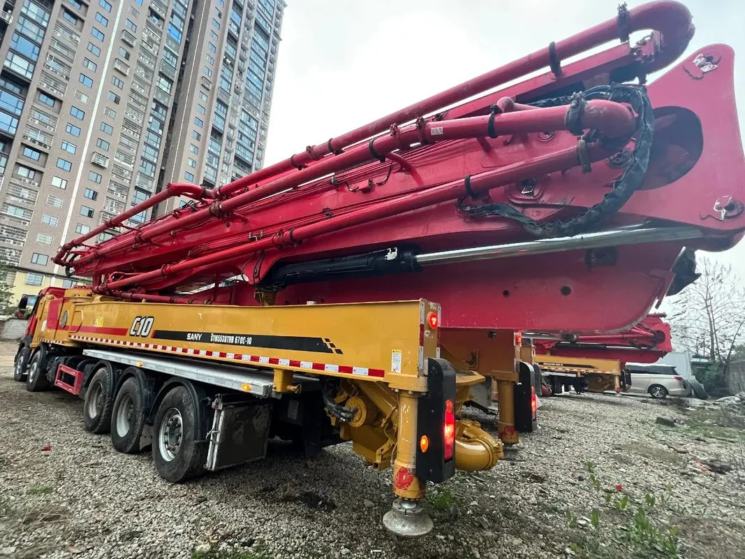 Used SANY SYG5521THB-670S Truck-Mounted Concrete Pump2