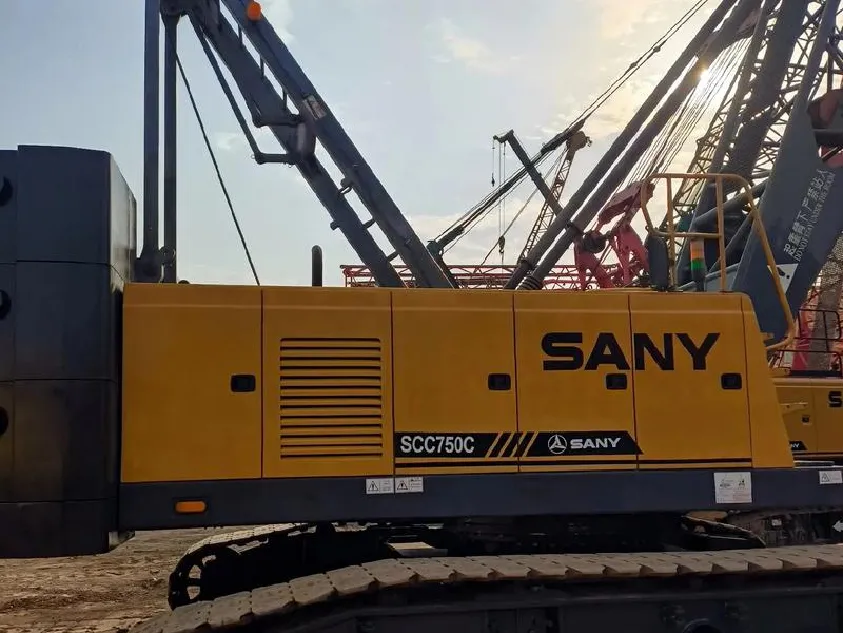 Used SANY SCC600A-5 Crawler Crane2