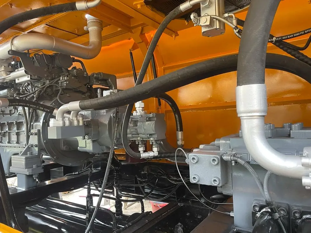 Used SANY HBT8018C-5S Trailer Pump4