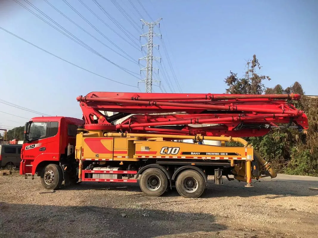 Used SANY SYG5320THB-45 Truck-Mounted Concrete Pump5