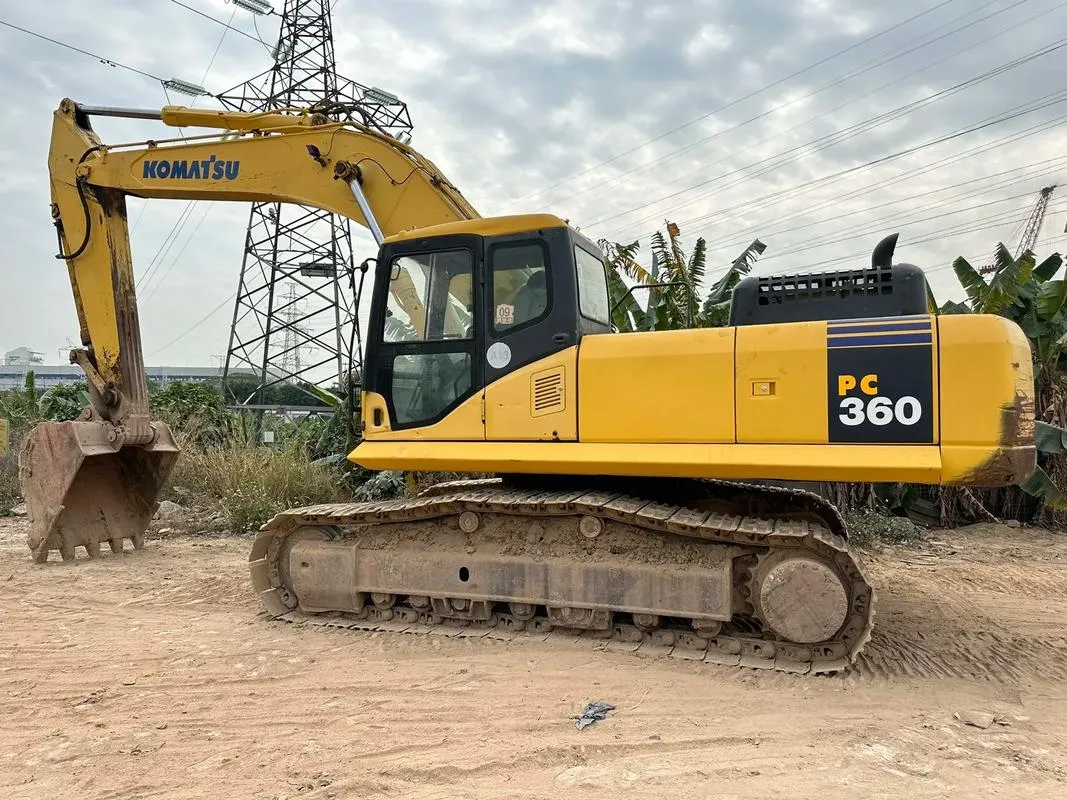Used KOMATSU PC360-7 Large Excavator0