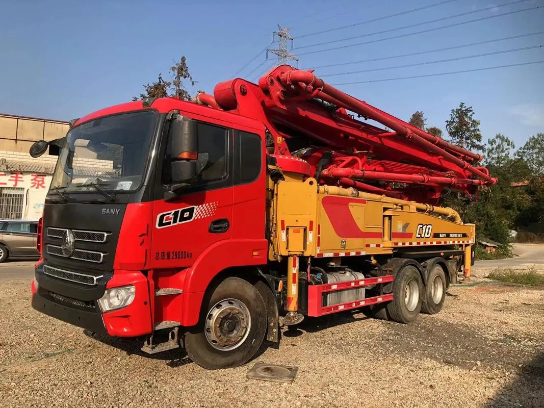 Used SANY SYG5320THB-45 Truck-Mounted Concrete Pump3