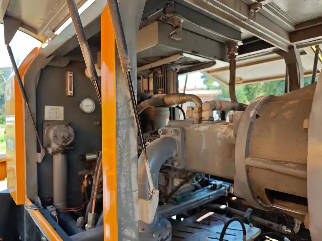 Used SANY HBT60C-8A-3D Trailer Pump3