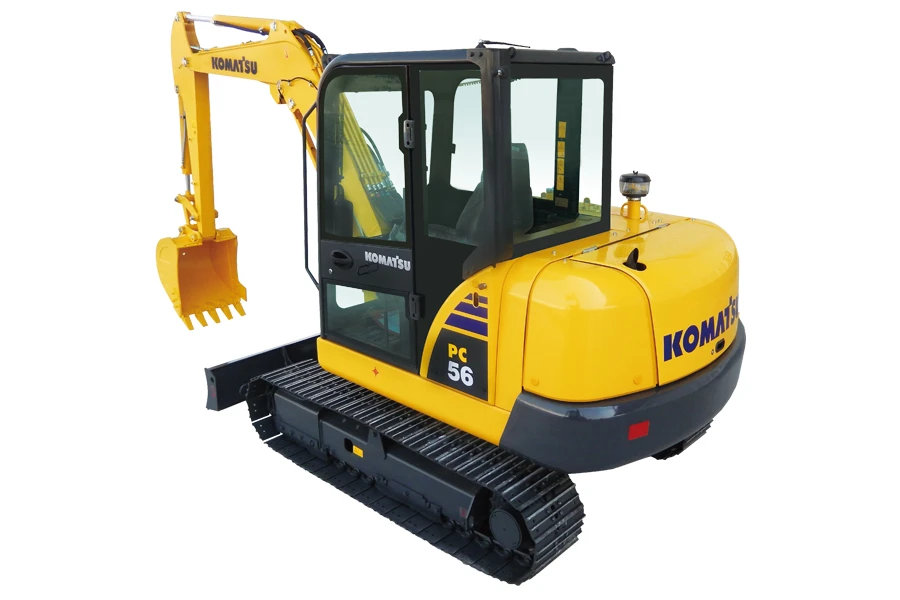 Used KOMATSU PC56-7 Mini Excavator0