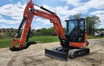 Used KUBOTA KX040-4 Mini Excavator1