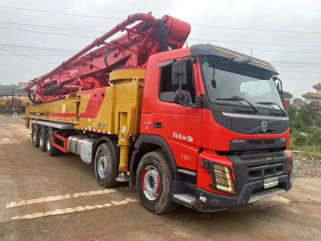 Used SANY SYG5521THB-670S Truck-Mounted Concrete Pump1