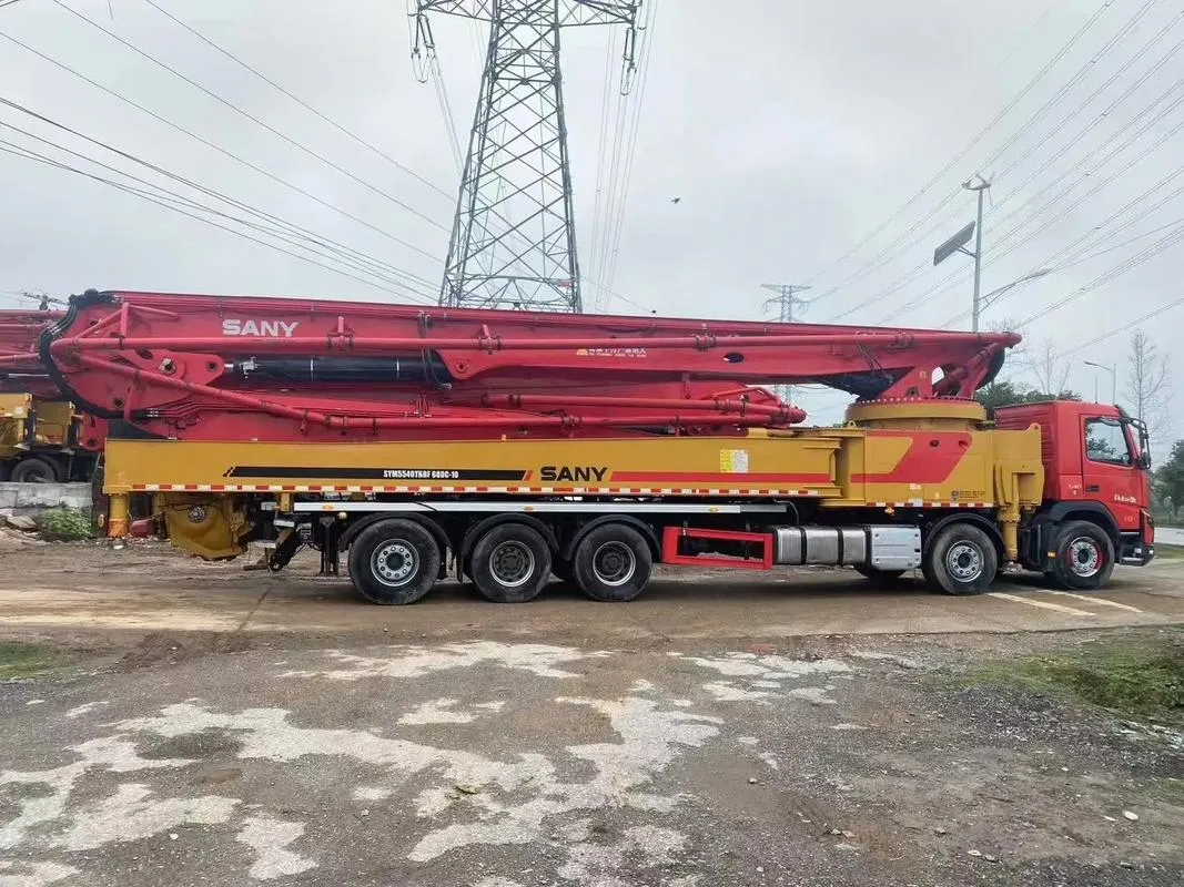 Used SANY SYG5521THB-670S Truck-Mounted Concrete Pump3