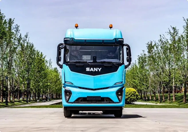 Used SANY Electric Semi-trailer Tractor1