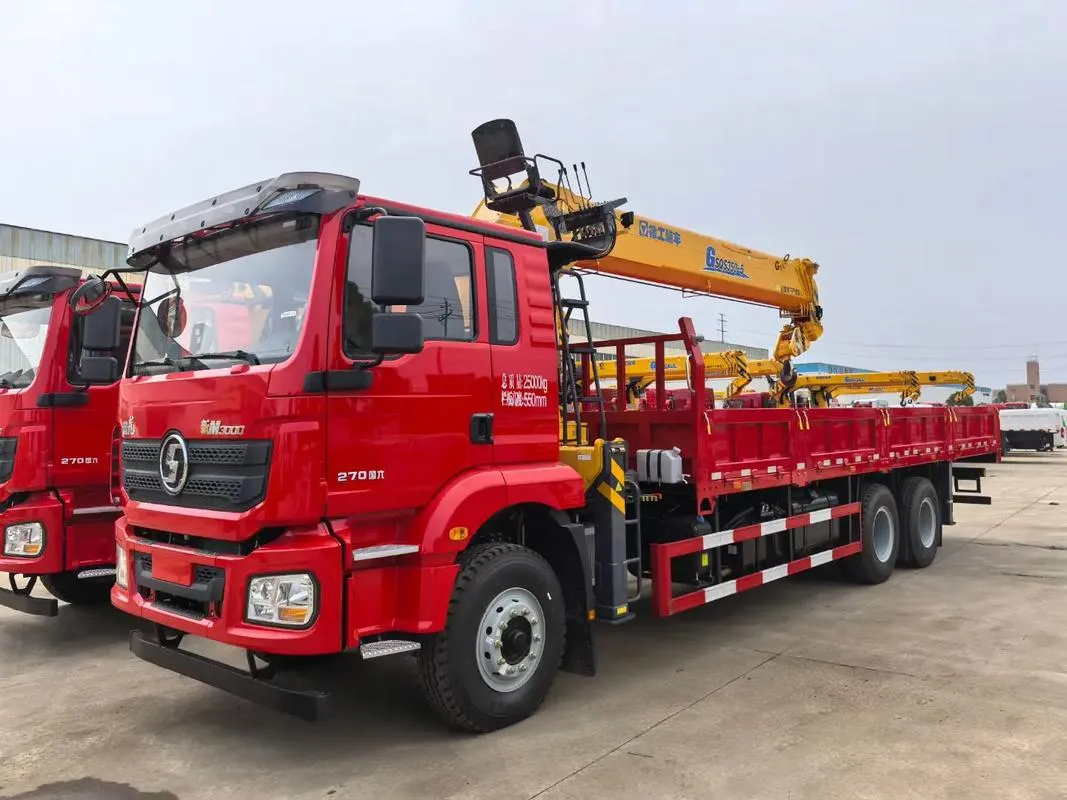 Used FAW J6L 6x4 Truck-Mounted Crane