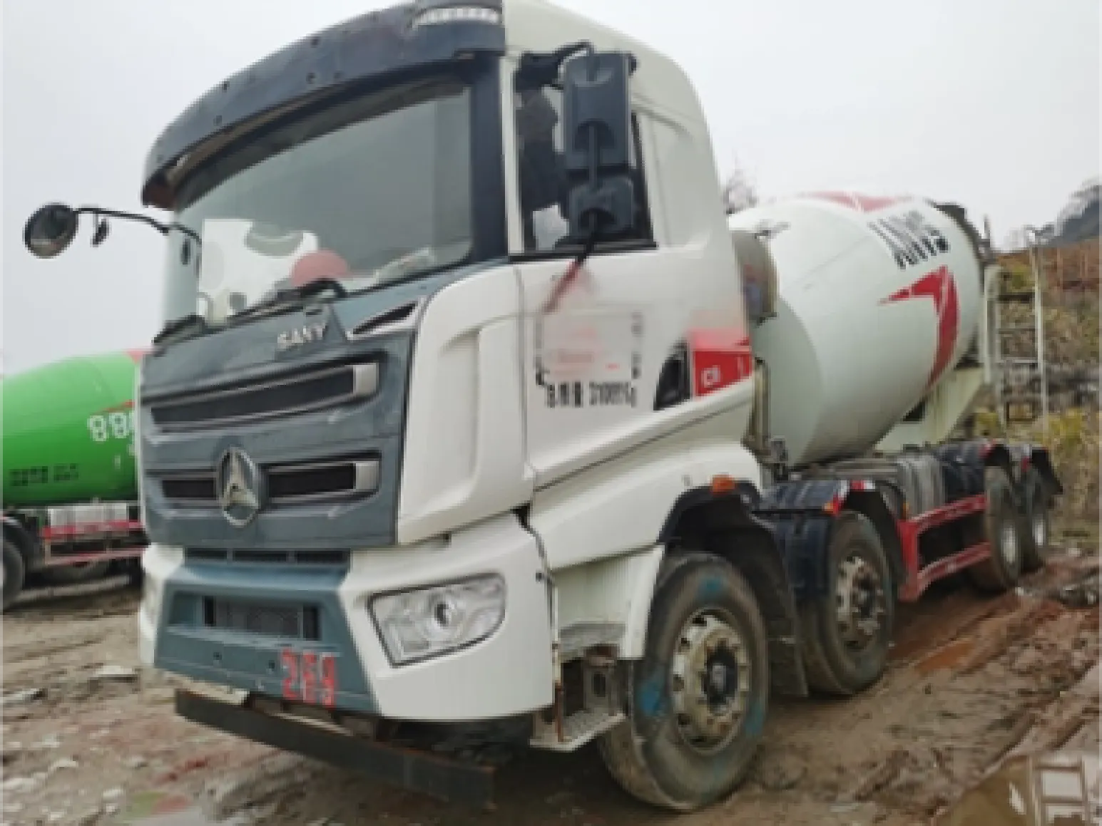Used SANY 10 m³ Truck Mixer3