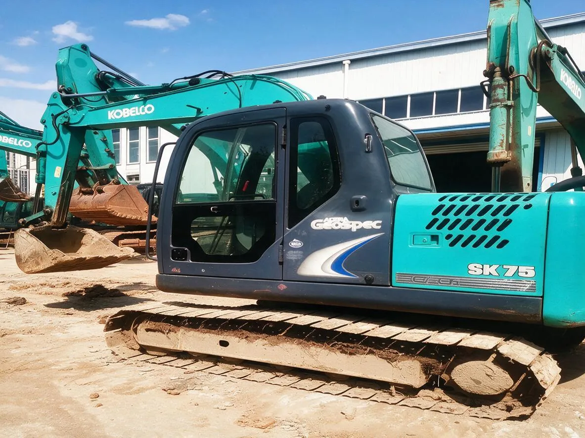 Used KOBELCO SK75-8 Small Excavator