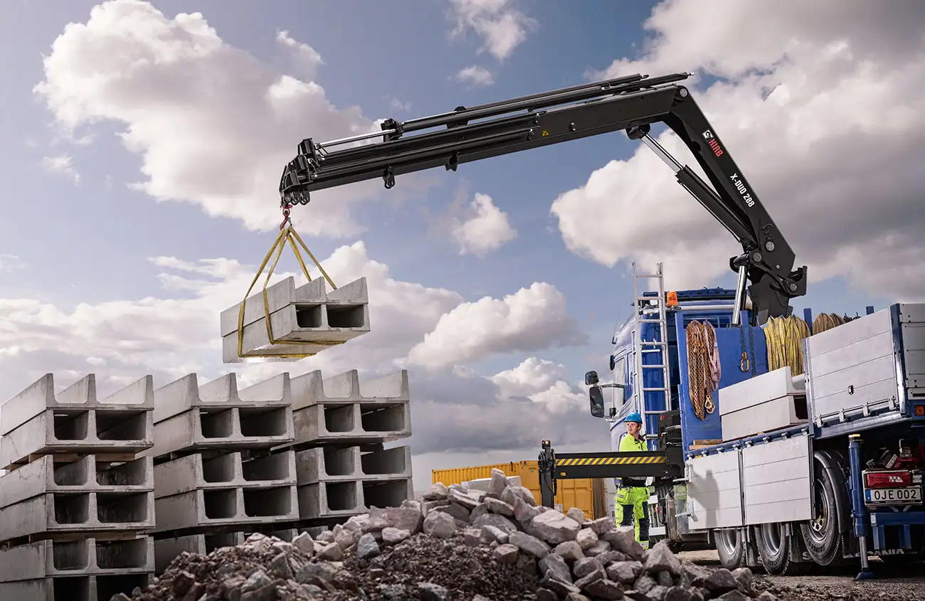 Used HIAB 218 CLX Loader Crane0