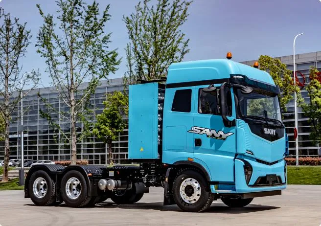 Used SANY Electric Semi-trailer Tractor