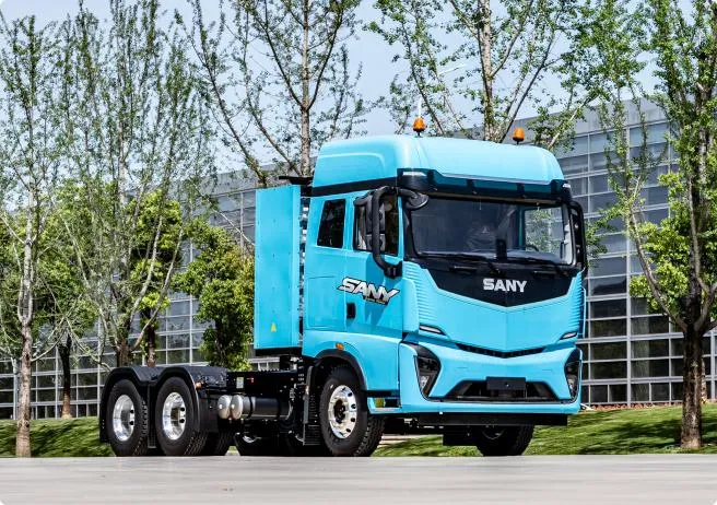 Used SANY Electric Semi-trailer Tractor3