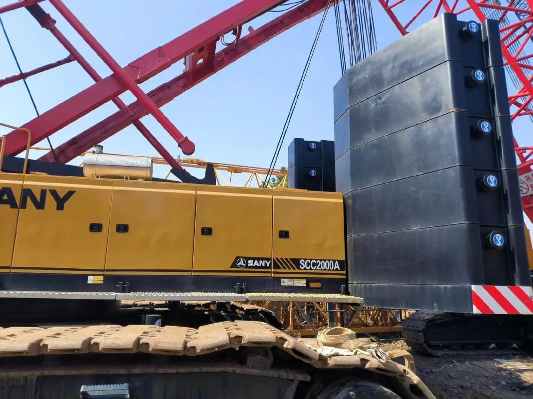 Used SANY SCI2600A Crawler Crane1